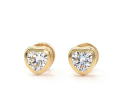 Aros Abridores bebe Circones con Oro Amarillo 18k.