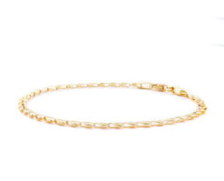 Pulsera Loyalty Oro Amarillo 18k Largo: 18 cm; 1.5 g